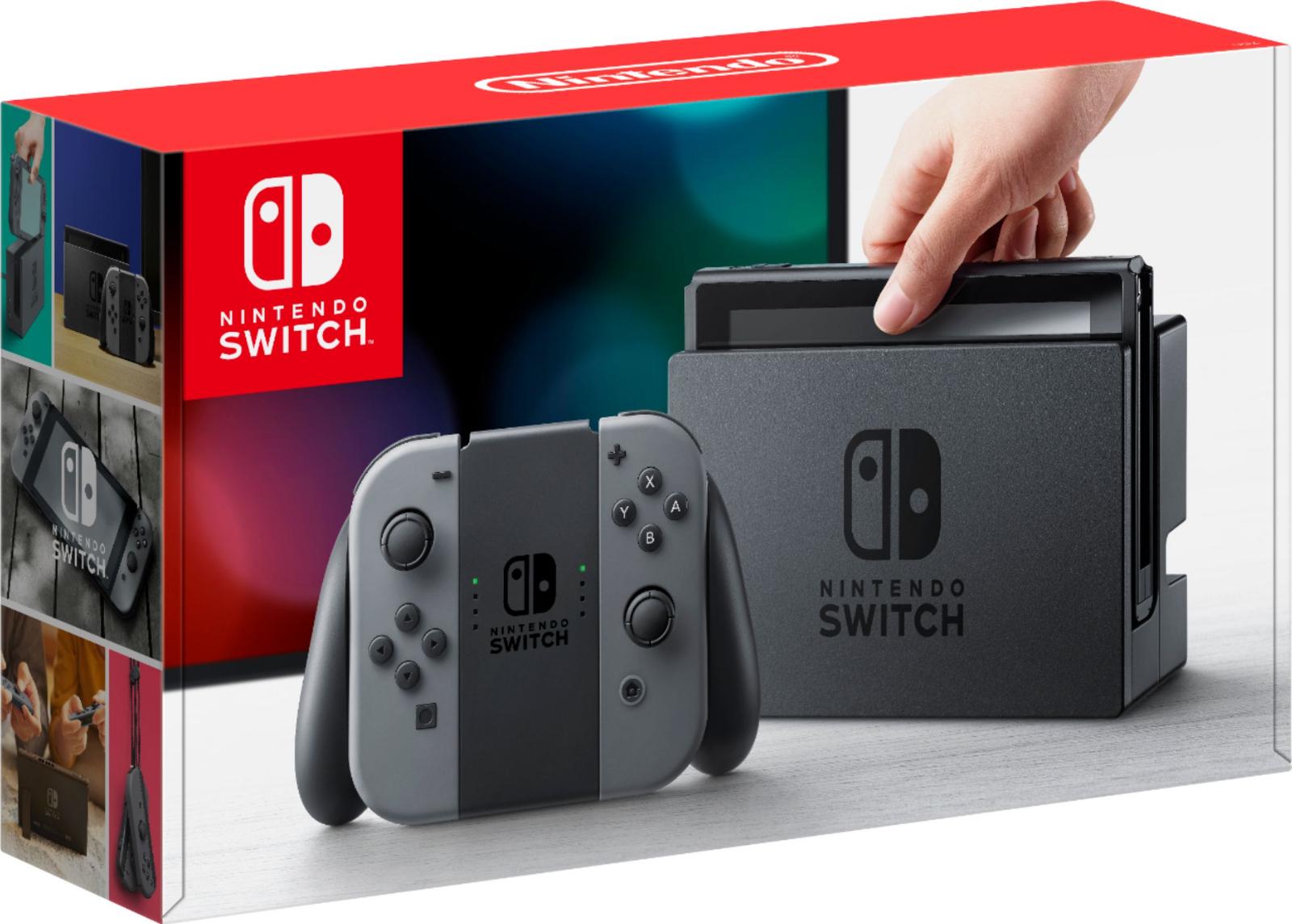 Nintendo Switch Console (Grey Joycon)